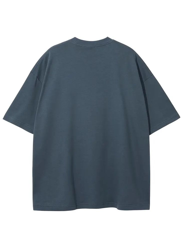 Drop Shoulder Oversized T-Shirt | Soft Cotton Jersey Tee